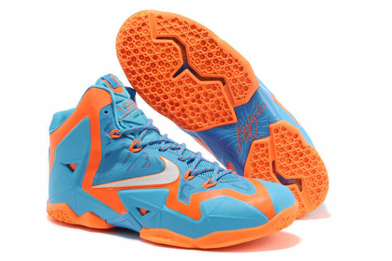 nike lebron 11 bleu