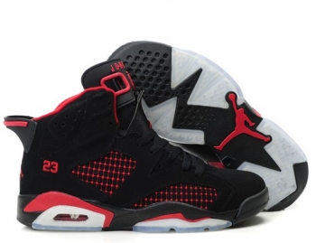 jordan retro 6 noir et rouge